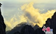 台风过后黄山风景区雨后放晴处处入画(组图)